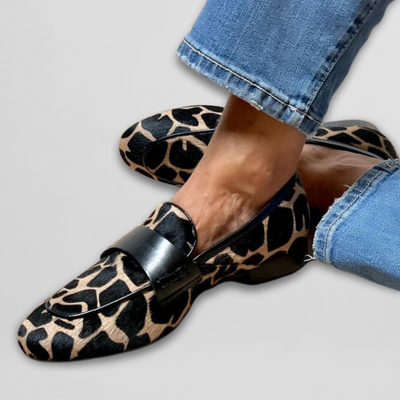 Daisy | Animal Print Orthopedic Loafers