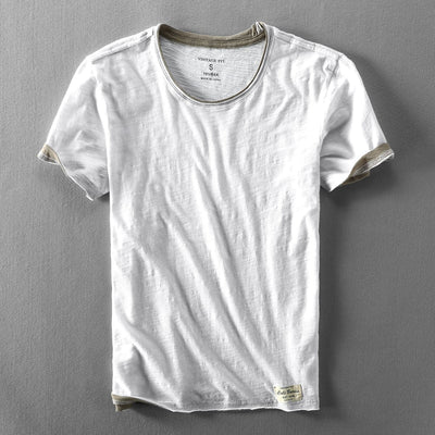 Elias Double-Layer Crew Neck Tee