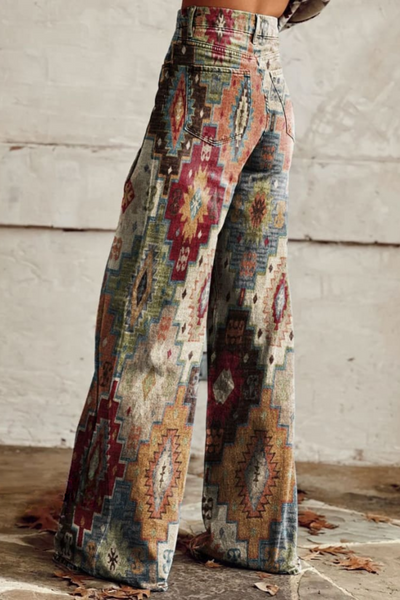 Inès | Pantalon Boho Vintage