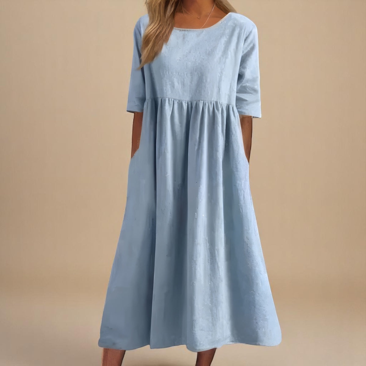 Liv™ | Flattering Cotton Dress