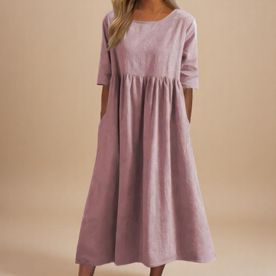 Liv™ | Flattering Cotton Dress