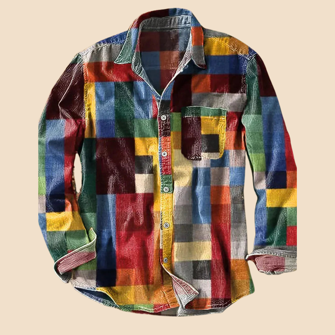Lenoir|Vintage Rainbow Shirt