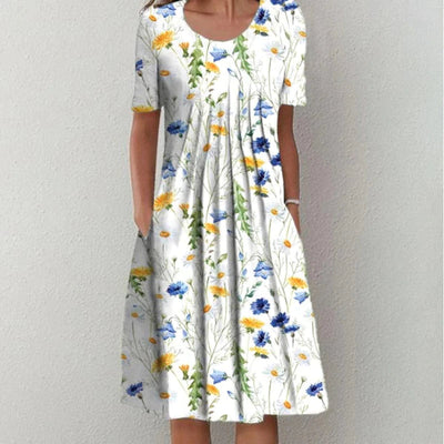 Gigi | Relaxed Fit Floral Midi Dress