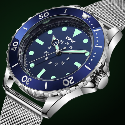 Tactical Waterproof Dive-style Campaign Watch