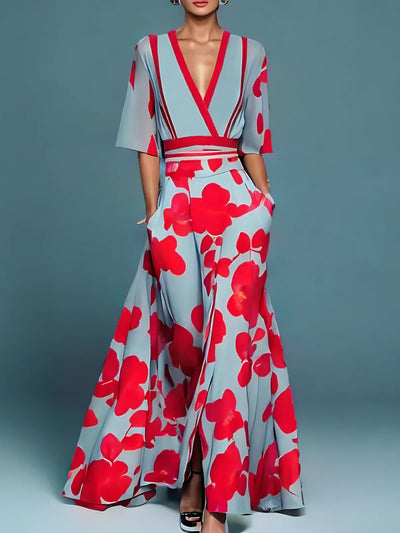 Eva | Stylish Summer Floral Dress
