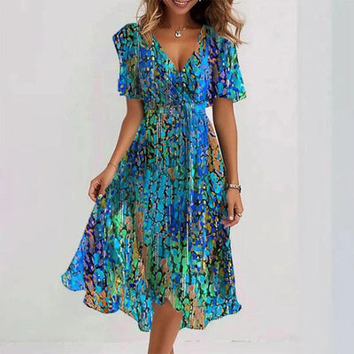 Manelly | Stylish Casual Midi Dress