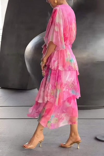 Linda | Stylish Elegant Layered Dress