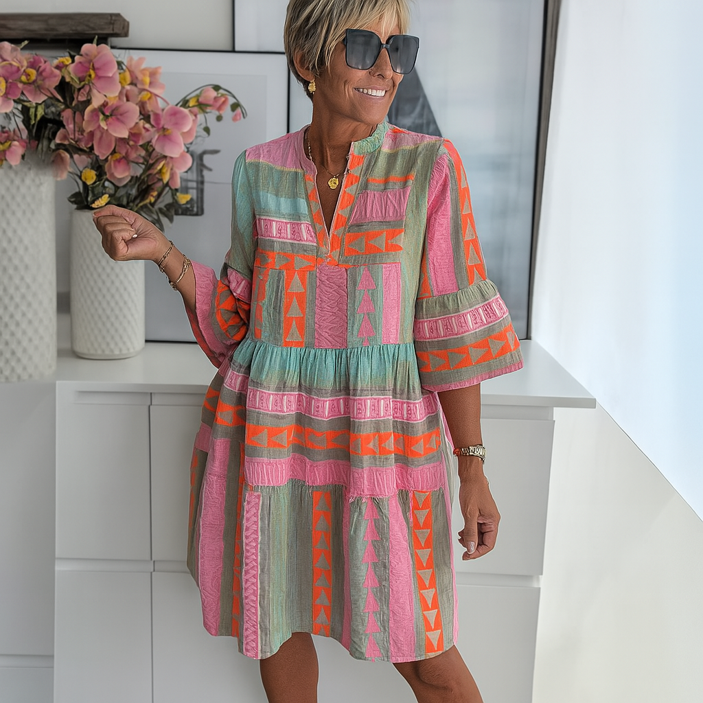 Stacey™ | Embroidered Light Dress