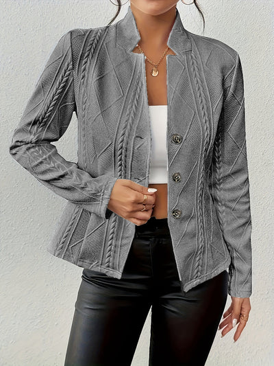 Vespera | Stylish Textured Blazer