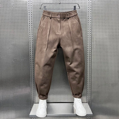 Mathieu - Elegant Houndstooth Pants