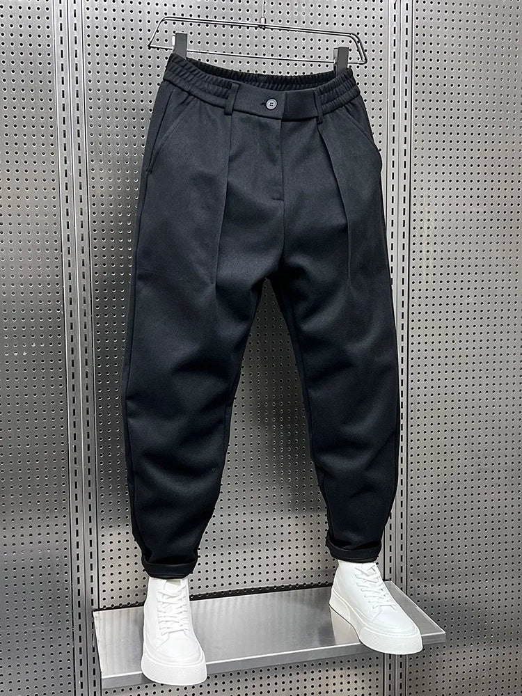Mathieu - Elegant Houndstooth Pants