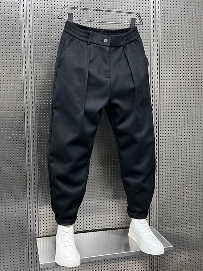 Mathieu - Elegant Houndstooth Pants