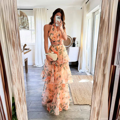 Lessy | Stylish Floral Two-Piece Set