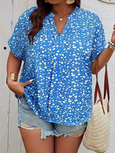 Marina | Stylish Casual Floral Blouse