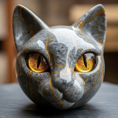 NyxCharm - New Luxury Cat Stone Sculpture