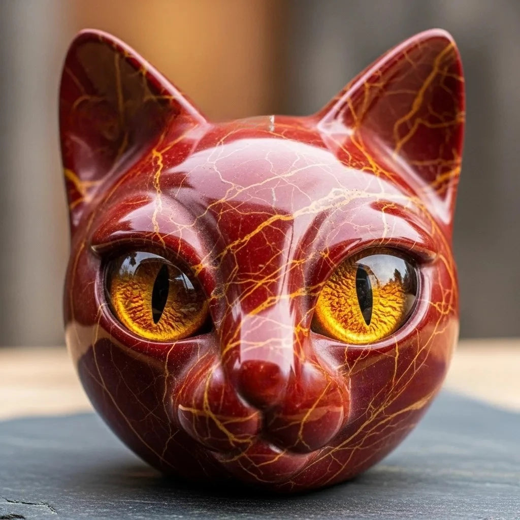 NyxCharm - New Luxury Cat Stone Sculpture