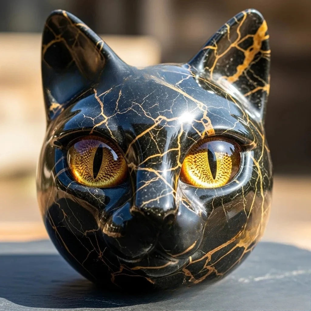 NyxCharm - New Luxury Cat Stone Sculpture