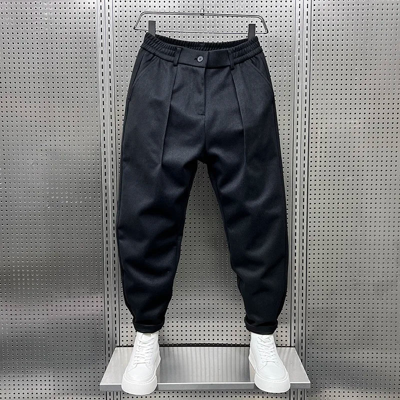 Mathieu - Elegant Houndstooth Pants