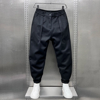 Mathieu - Elegant Houndstooth Pants