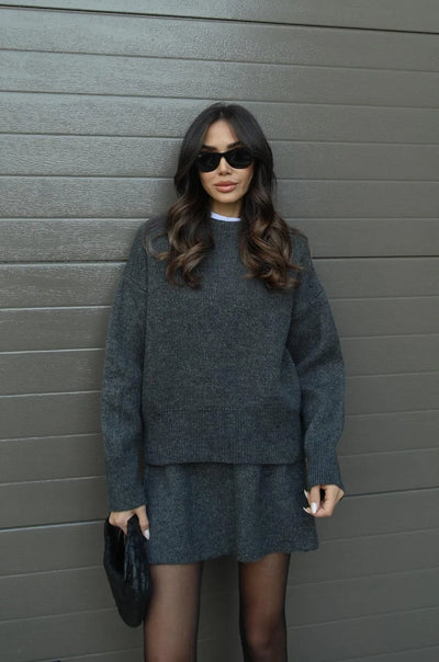 NEVA™ - 2-piece set (Sweater + Skirt)