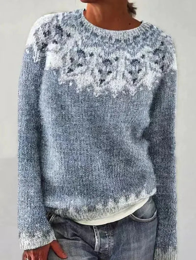 Martha | Multi-Striped Cozy Knit Sweater