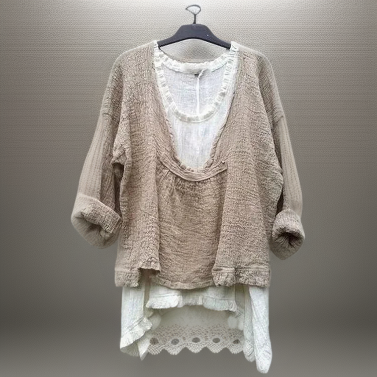 Stella™ - Comfortable Casual Blouse Set