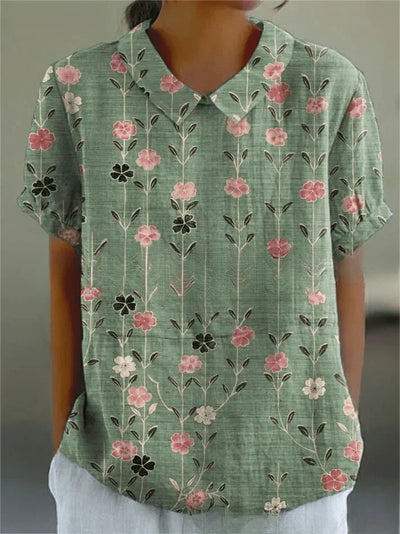 Inga | Stylish Casual Floral Blouse