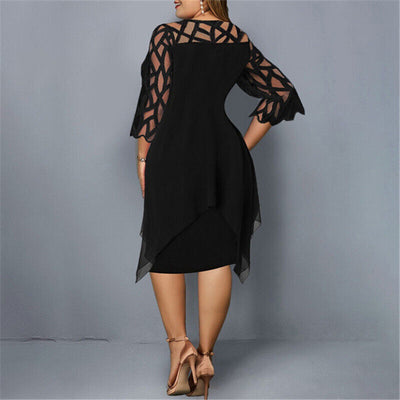 Hailey | Chic Plus Size Midi Dress