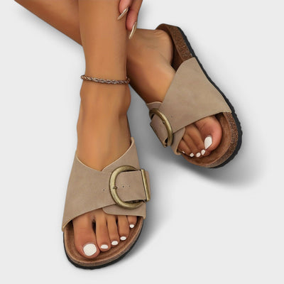 Mirano | Stylish Buckle Slide Sandals